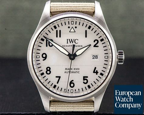 iwc watches mark xvii|iwc mark xviii white dial.